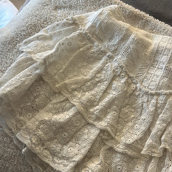 Love Shack Fancy Antila Mini Skirt - Picture 4 of 6